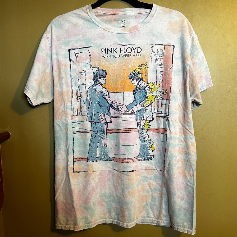 Urban Outfitters Pink Floyd Tye-Dye Tee